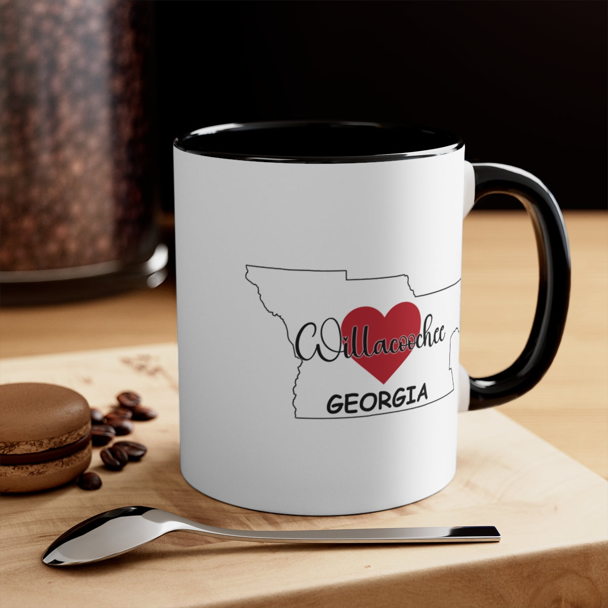Willacoochee Georgia Accent Coffee Mug, 11oz