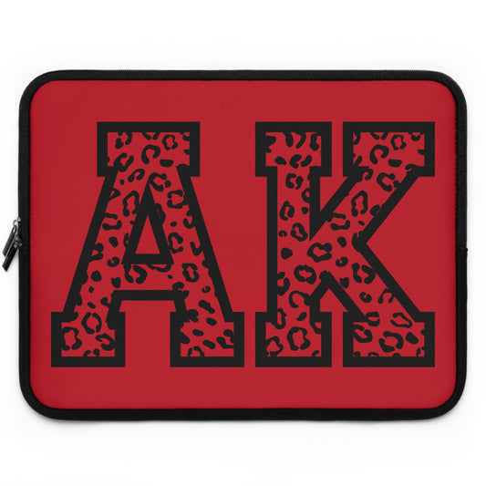 Alaska Leopard Print AK Laptop Sleeve