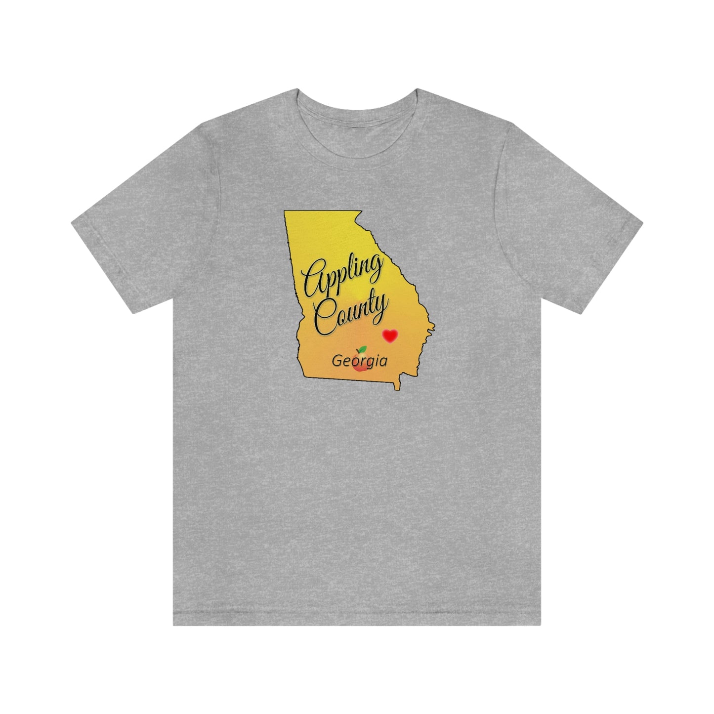 Appling County Georgia Unisex Jersey Short Sleeve Tee