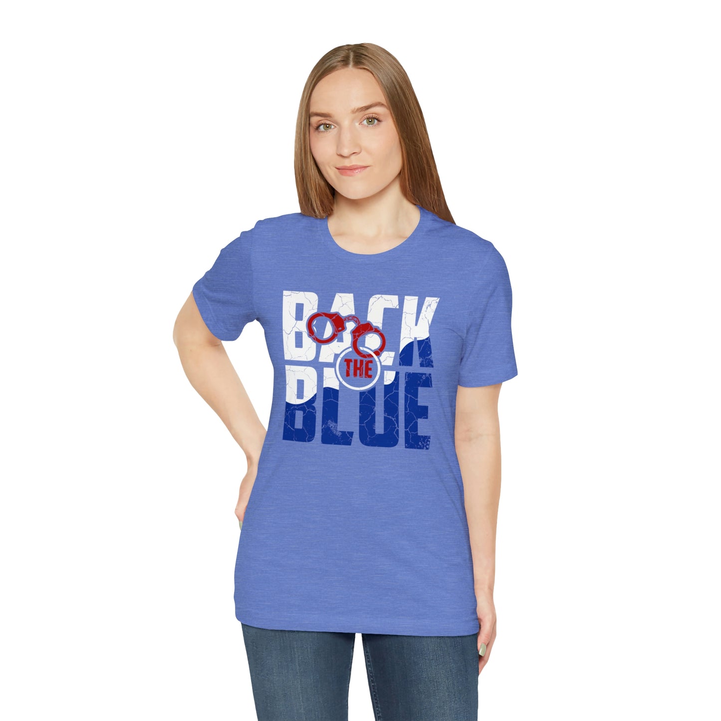 Back the Blue Police Short Sleeve T-shirt