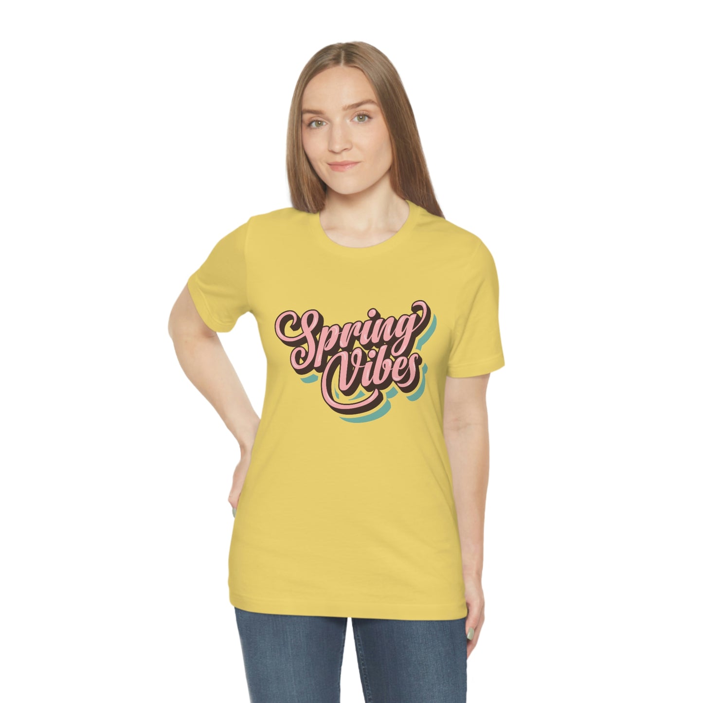 Spring Vibes Unisex Jersey Short Sleeve Tee