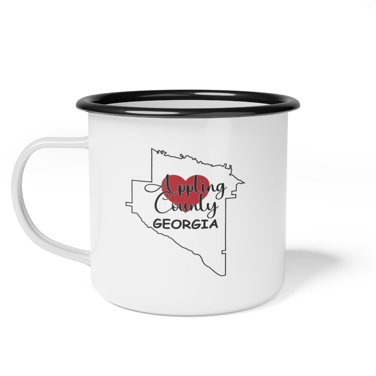 Appling County Georgia Enamel Camp Cup