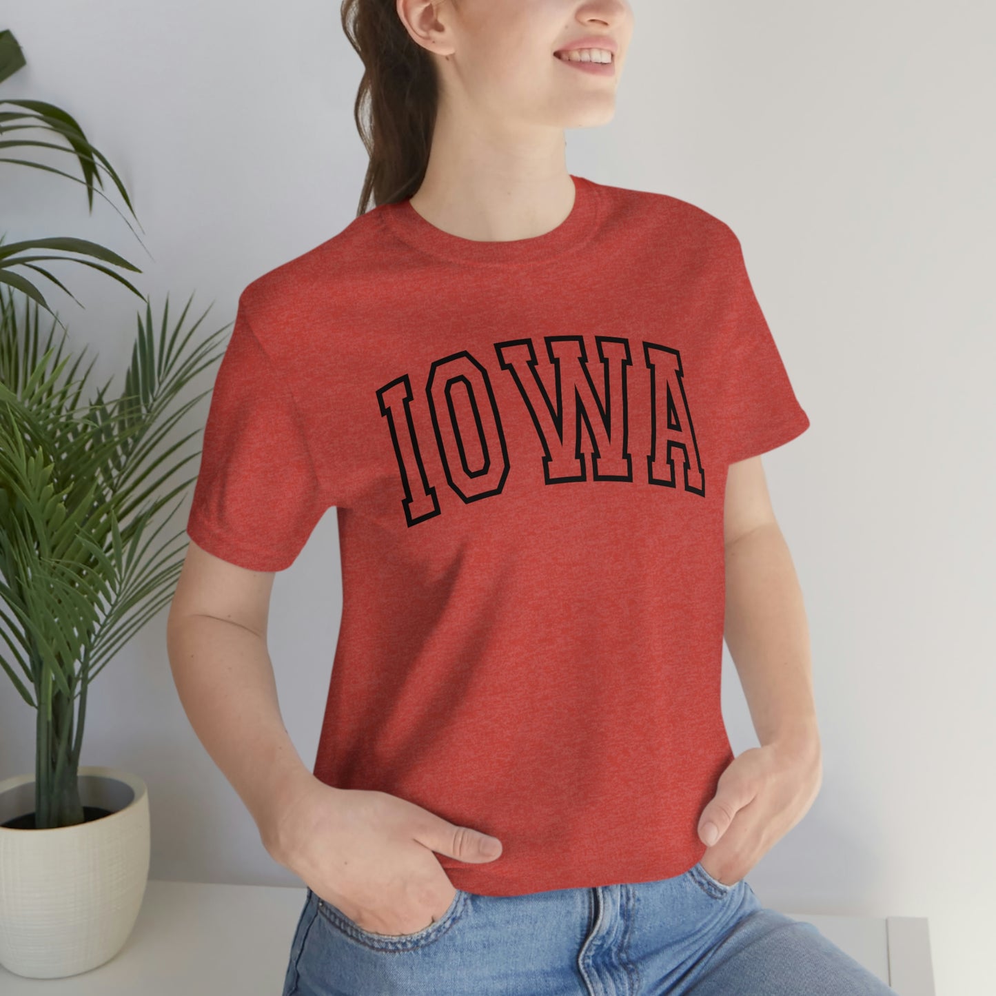 Iowa Varsity Letters Arch Short Sleeve T-shirt