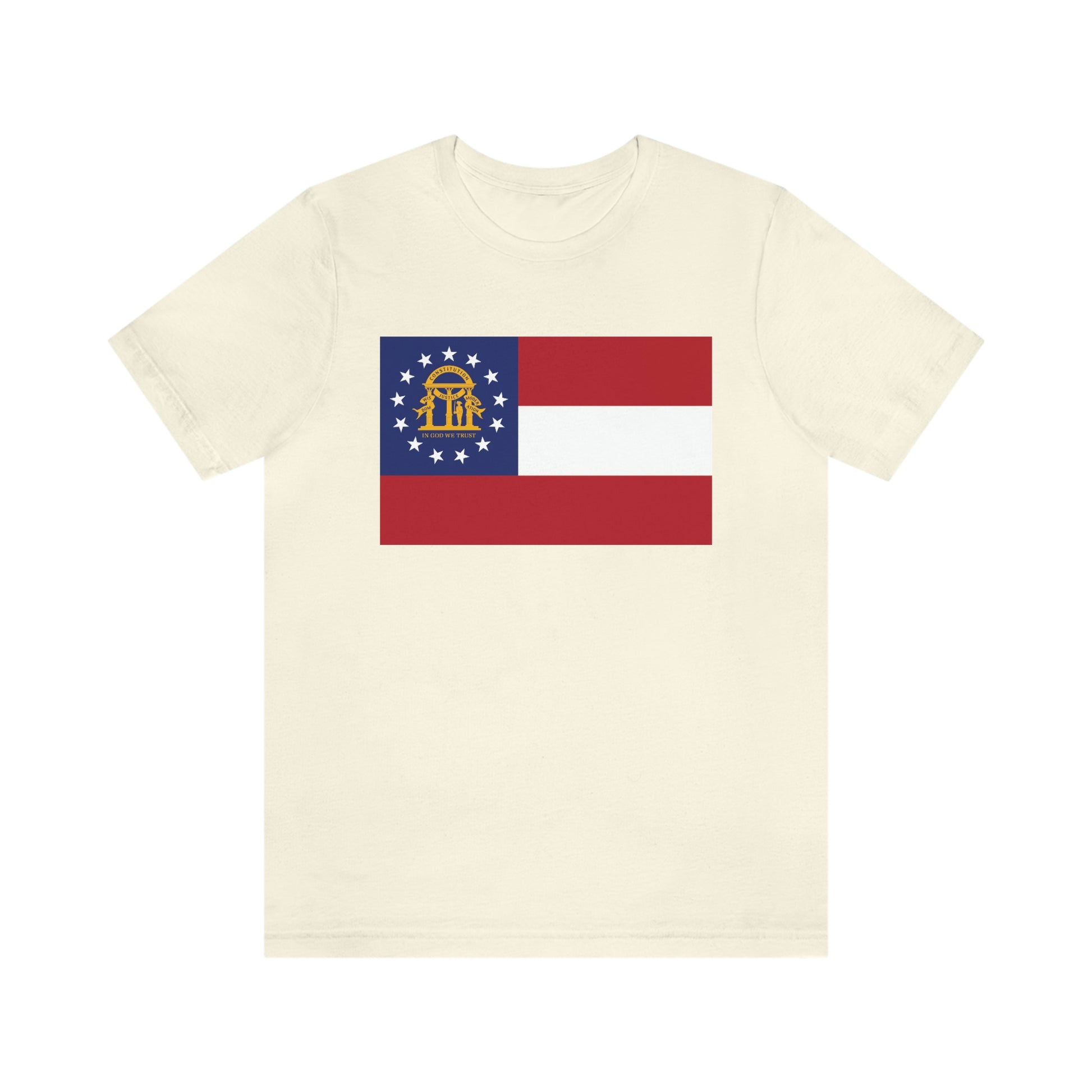 Georgia Flag Unisex Jersey Short Sleeve Tee Tshirt T-shirt