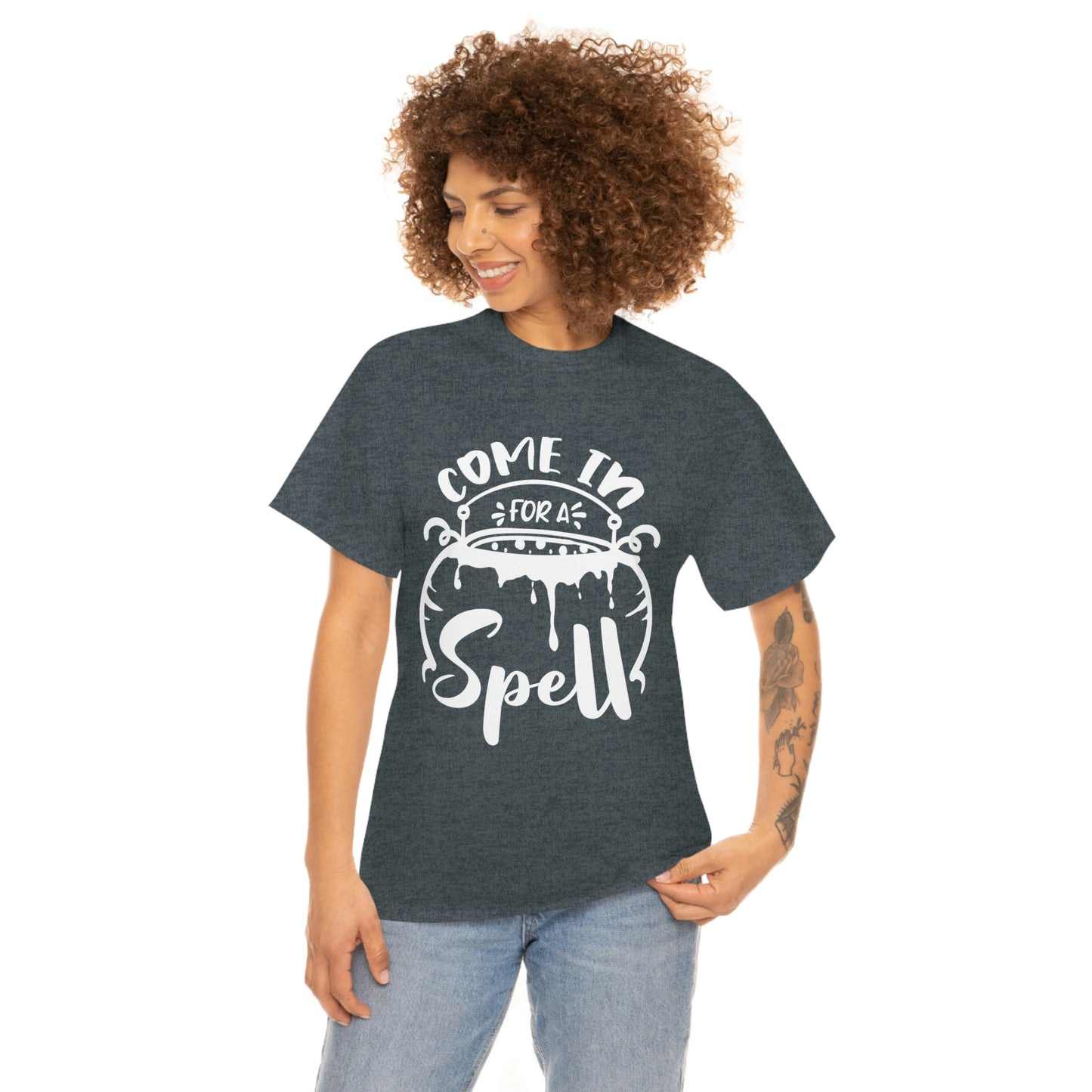 Come in for a Spell Unisex Heavy Cotton Tee