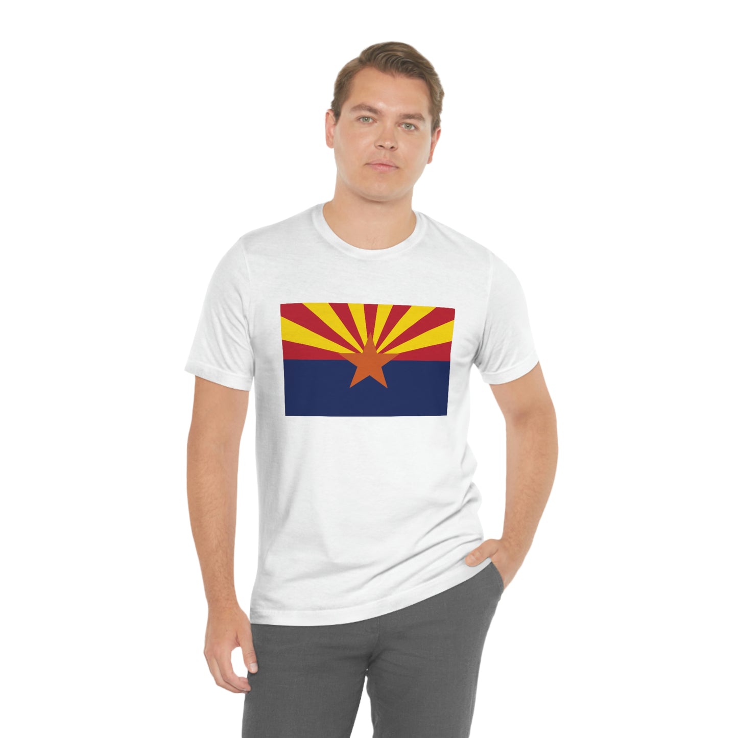 Arizona Flag Unisex Jersey Short Sleeve Tee Tshirt T-shirt