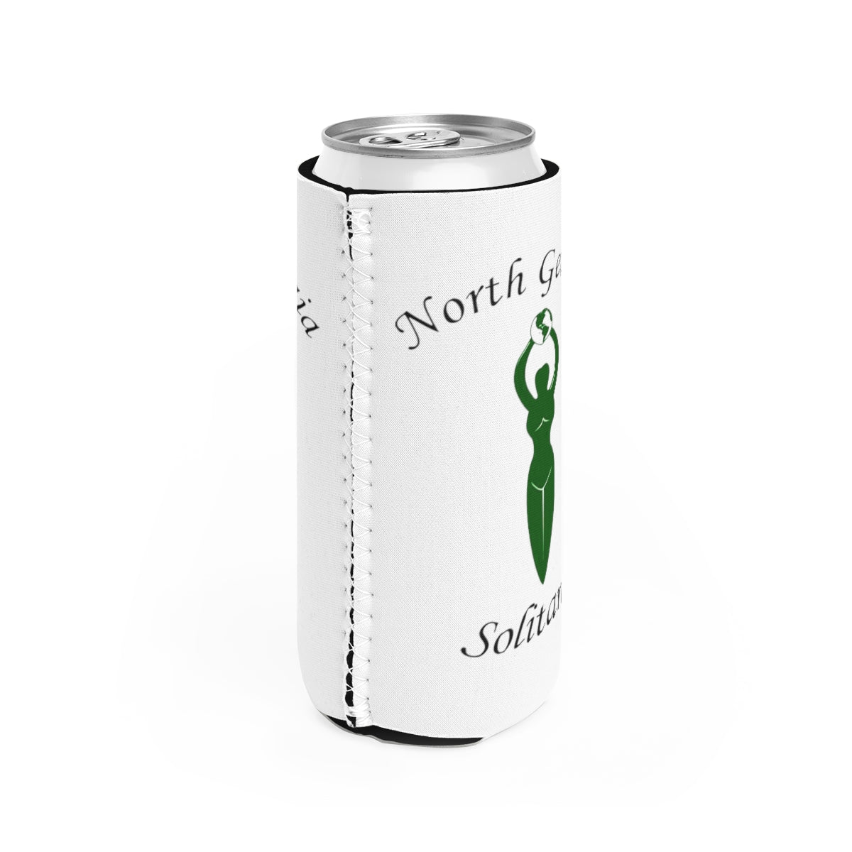 North Georgia Solitaries Slim Can Cooler