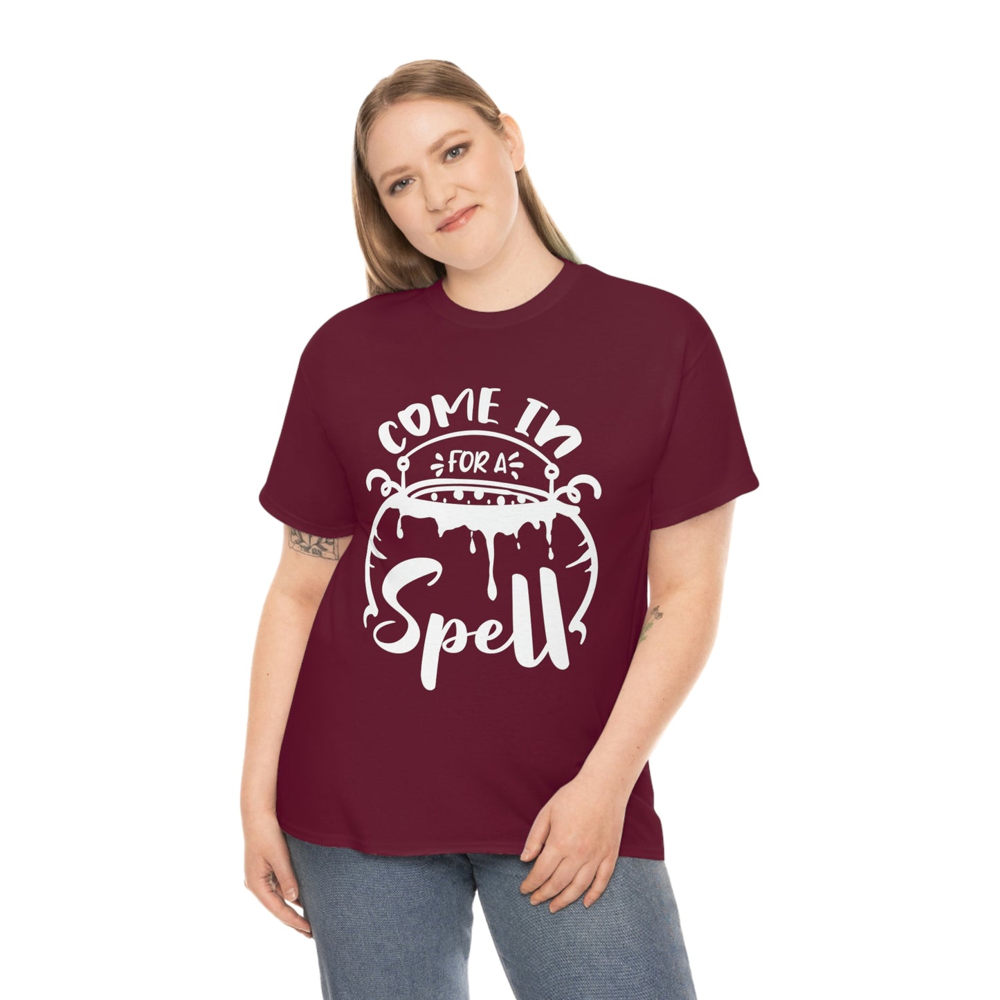 Come in for a Spell Unisex Heavy Cotton Tee