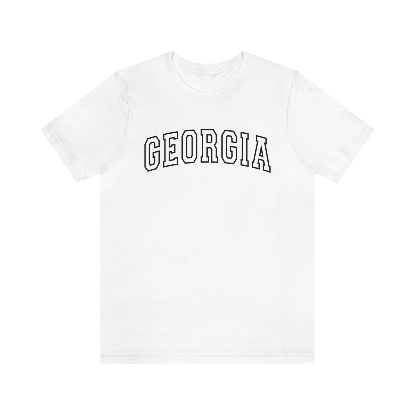 Georgia Varsity Letters Arch Short Sleeve T-shirt