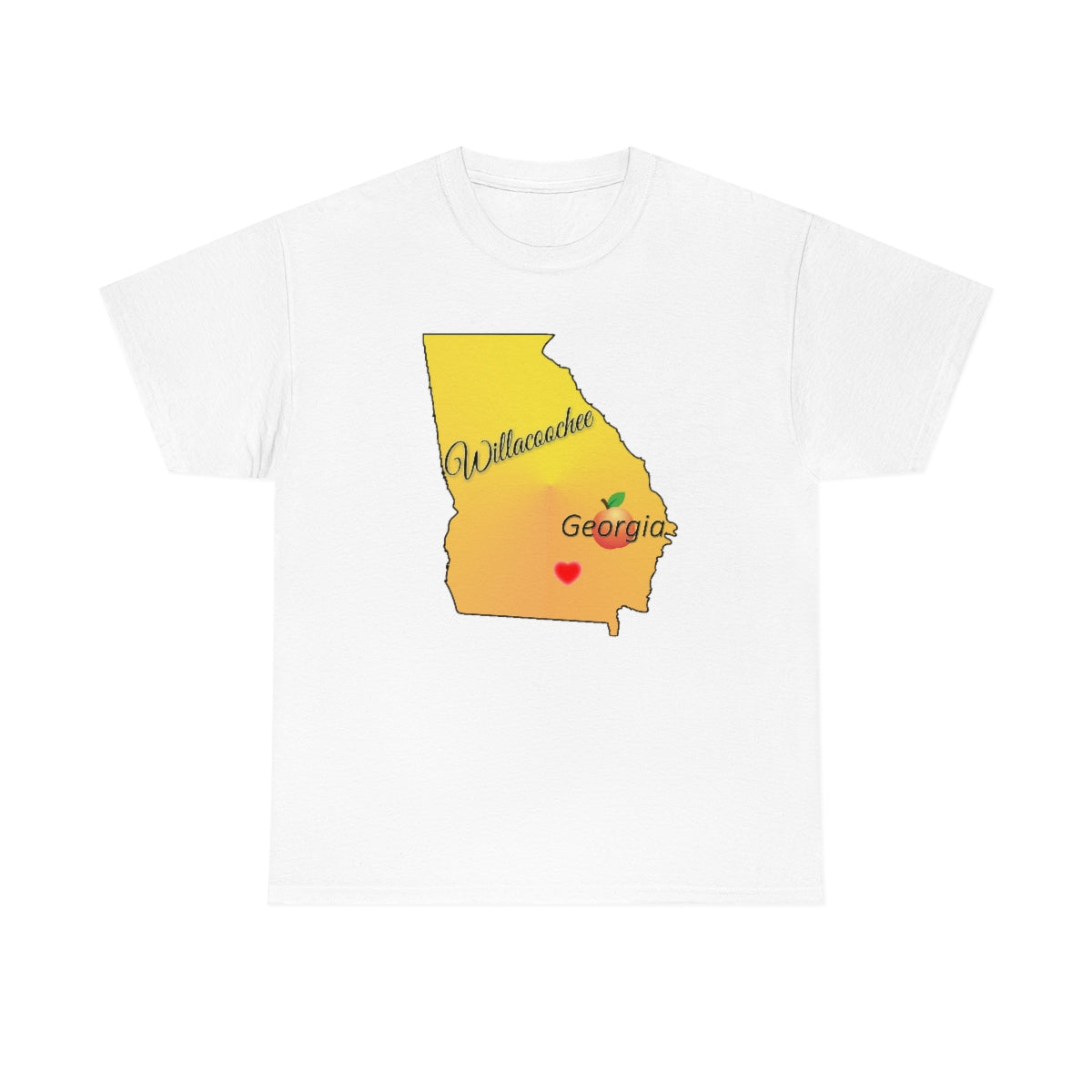 Willacoochee Georgia Unisex Heavy Cotton Tee