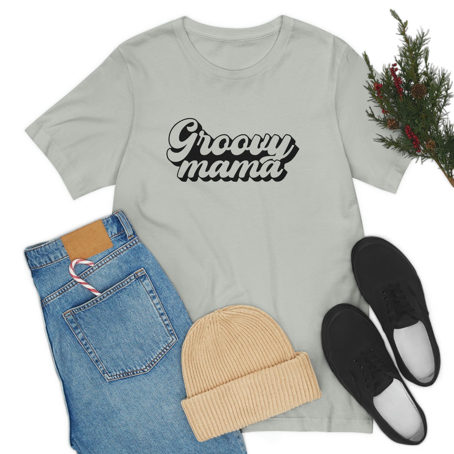 Groovy Mama Unisex Jersey Short Sleeve Tee