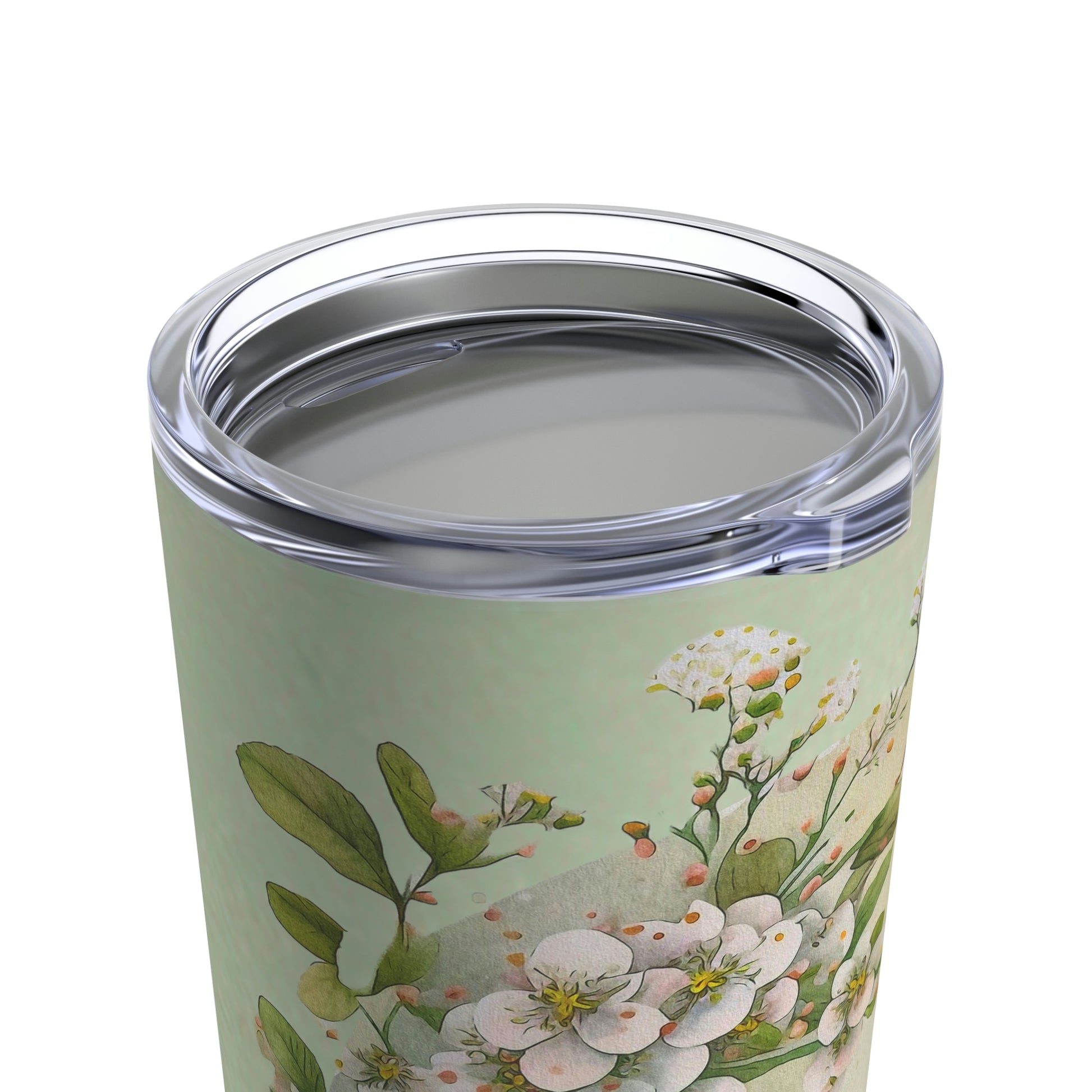 Spring Flowers Watercolor Tumbler 20oz