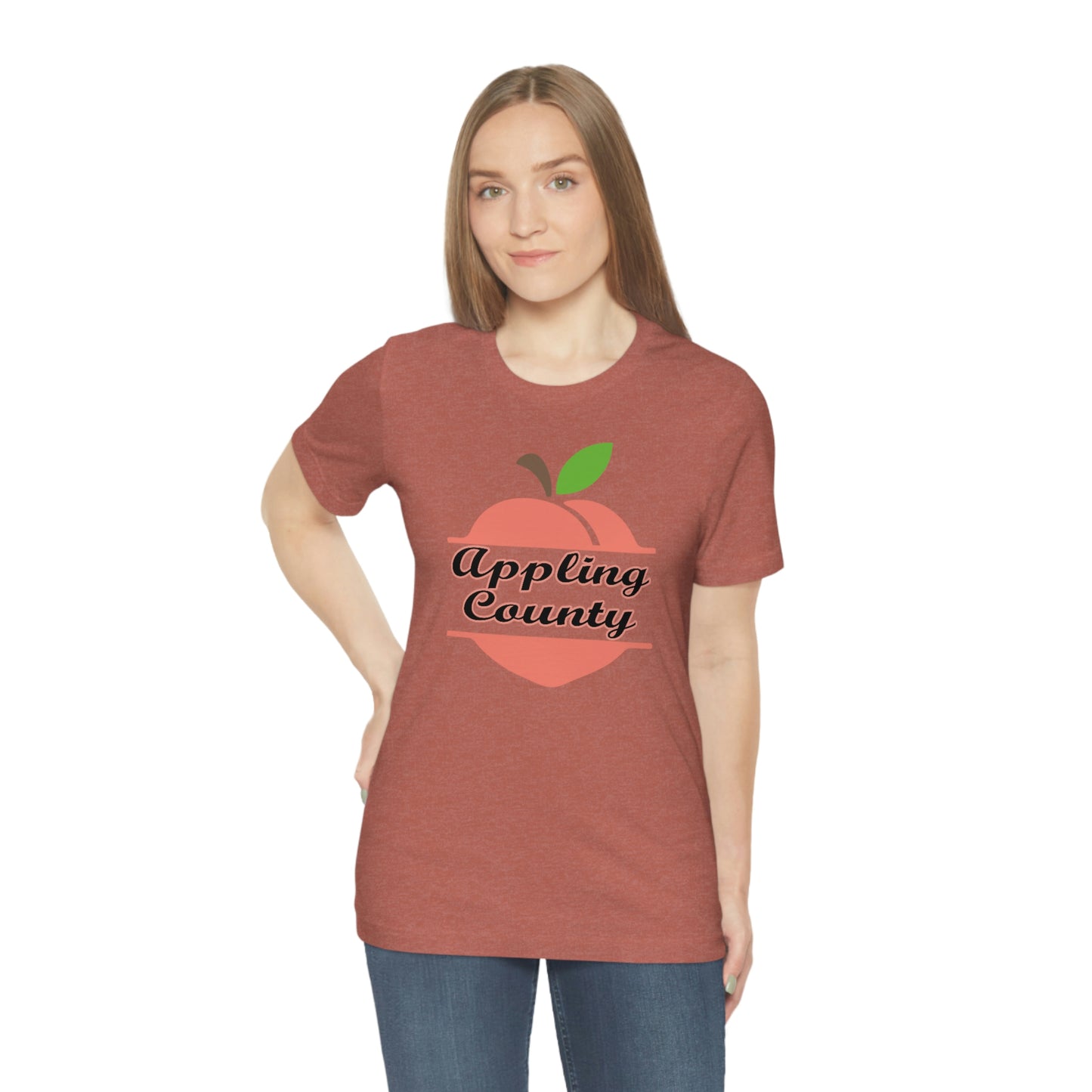 Appling County Georgia Unisex Jersey Short Sleeve Tee