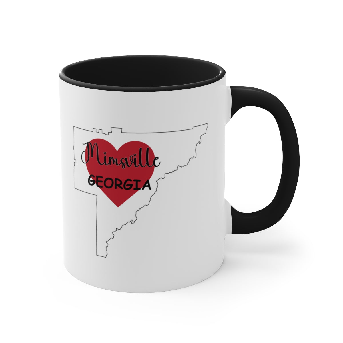 Mimsville Georgia Accent Coffee Mug, 11oz