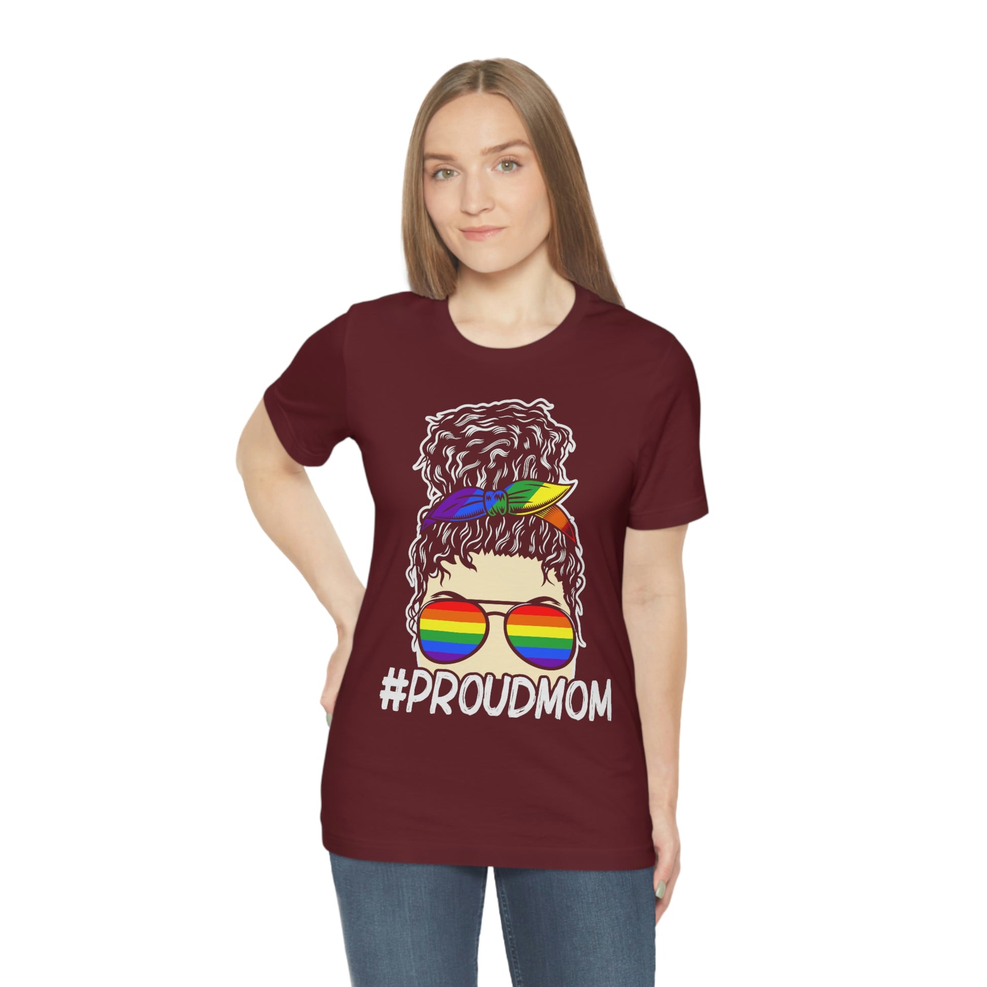 LGBTQIA Proud Mom tshirt tee t-shirt