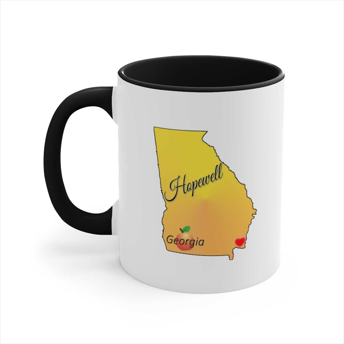 Hopewell Georgia Accent Coffee Mug, 11oz