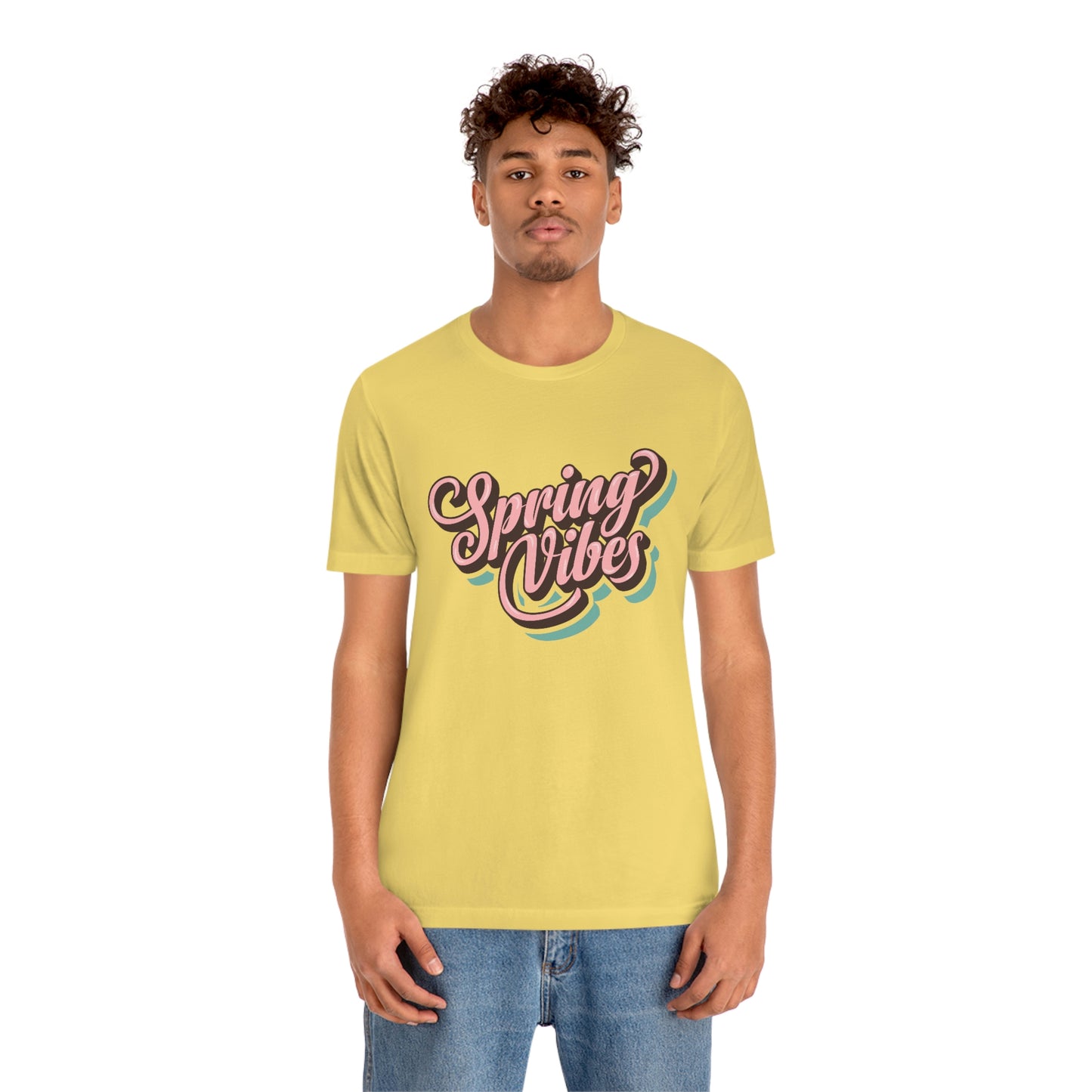 Spring Vibes Unisex Jersey Short Sleeve Tee