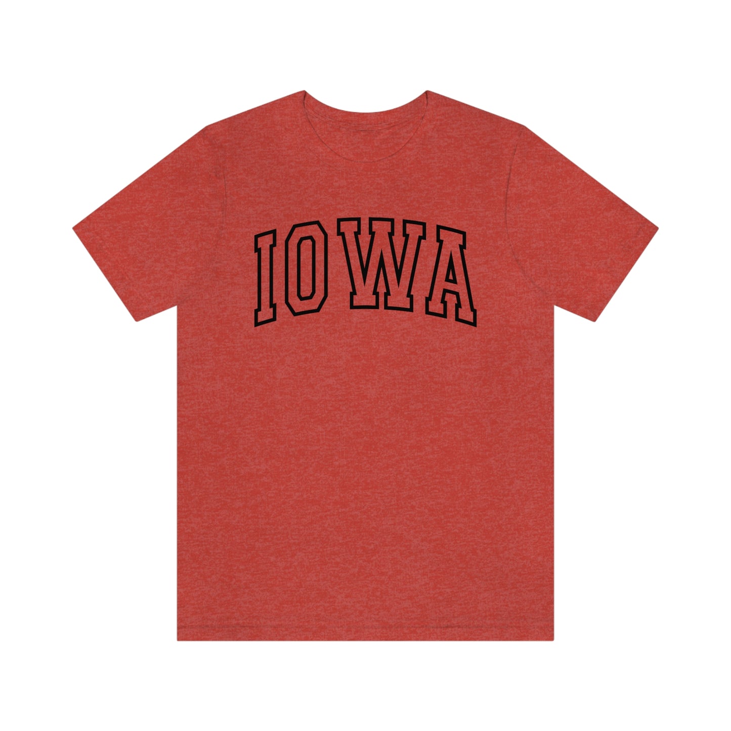 Iowa Varsity Letters Arch Short Sleeve T-shirt