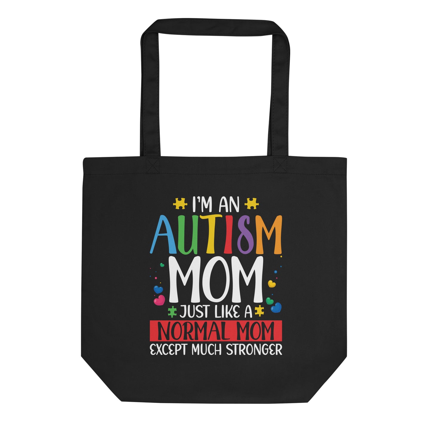 I'm an Autism Mom Eco Tote Bag
