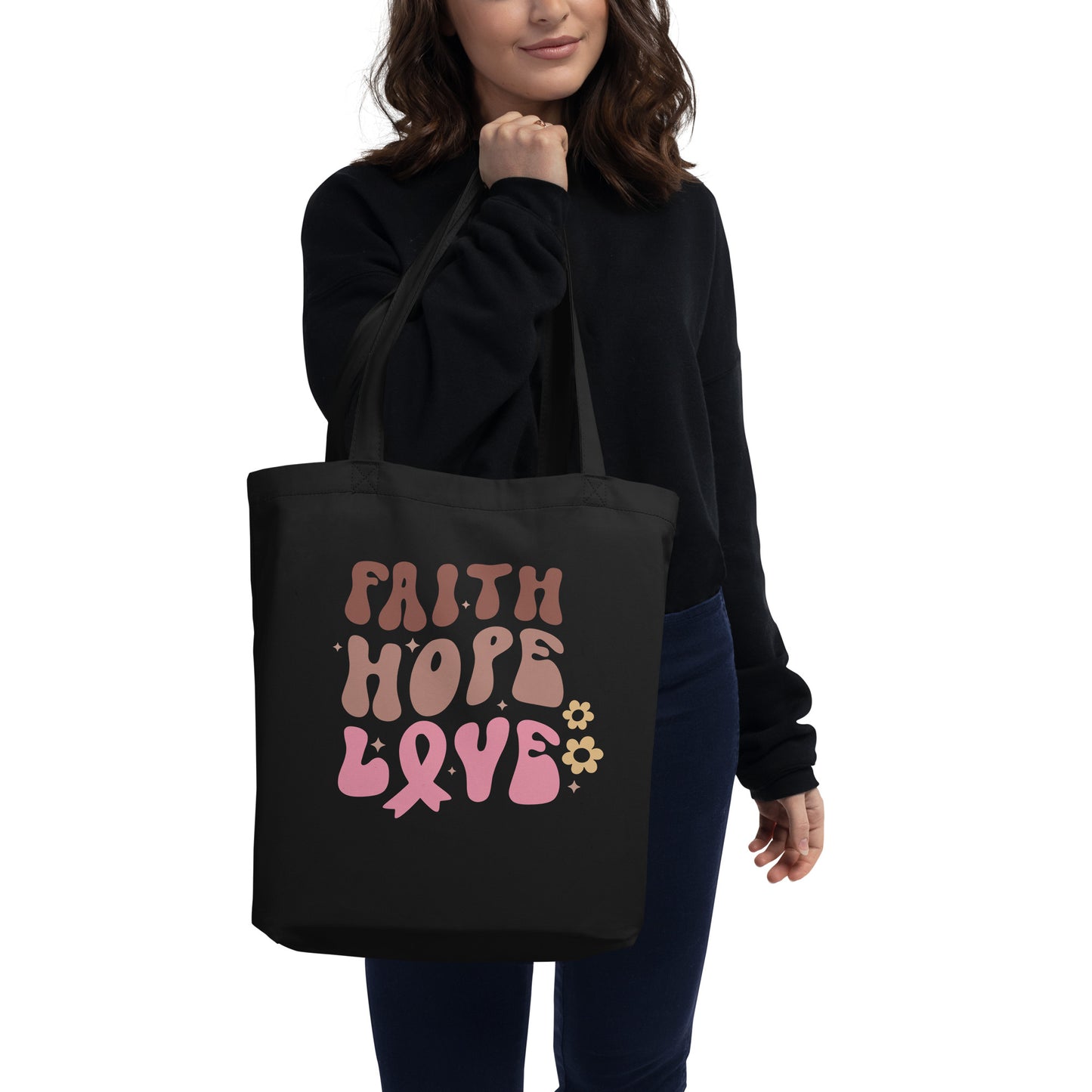 Faith Hope Love Eco Tote Bag