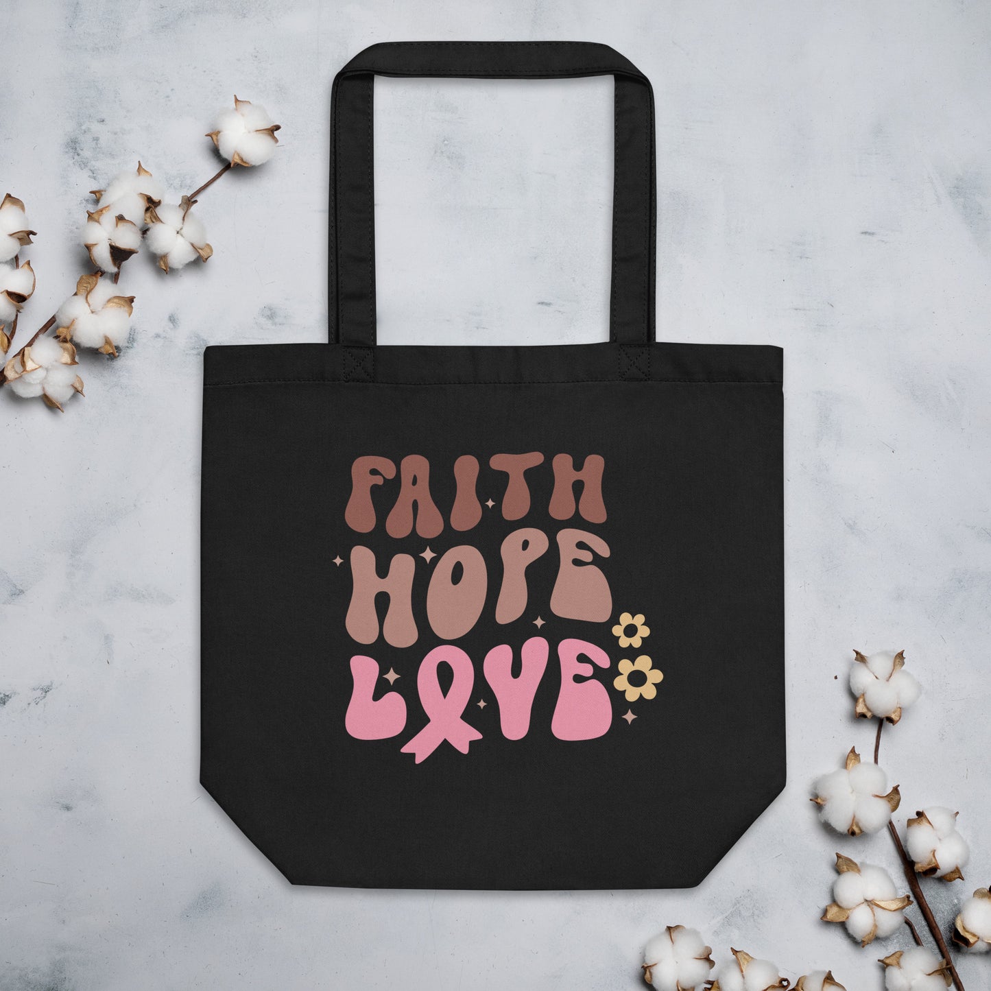 Faith Hope Love Eco Tote Bag