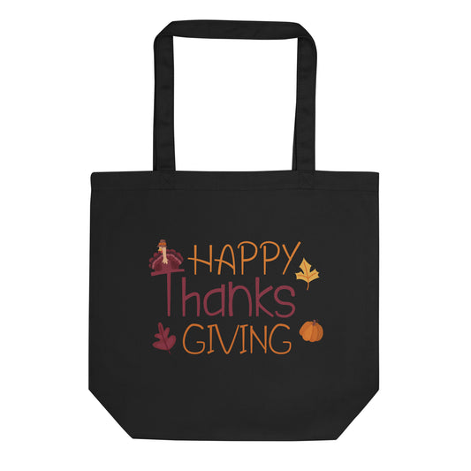 Happy Thanksgiving Eco Tote Bag