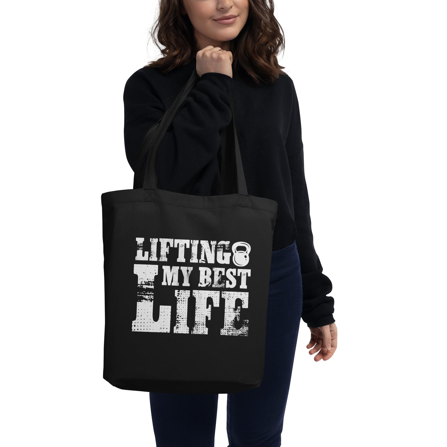 Lifting My Best Life Eco Tote Bag