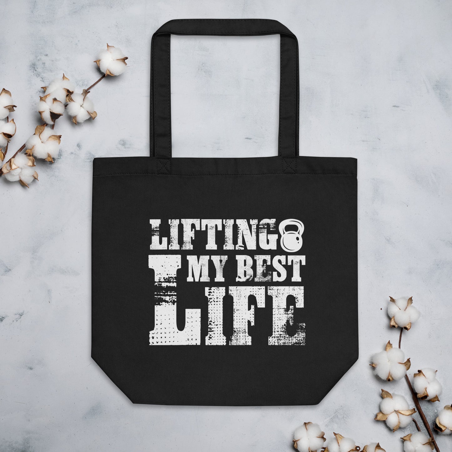 Lifting My Best Life Eco Tote Bag