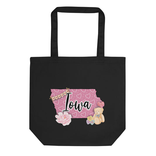 Iowa Valentine Eco Tote Bag