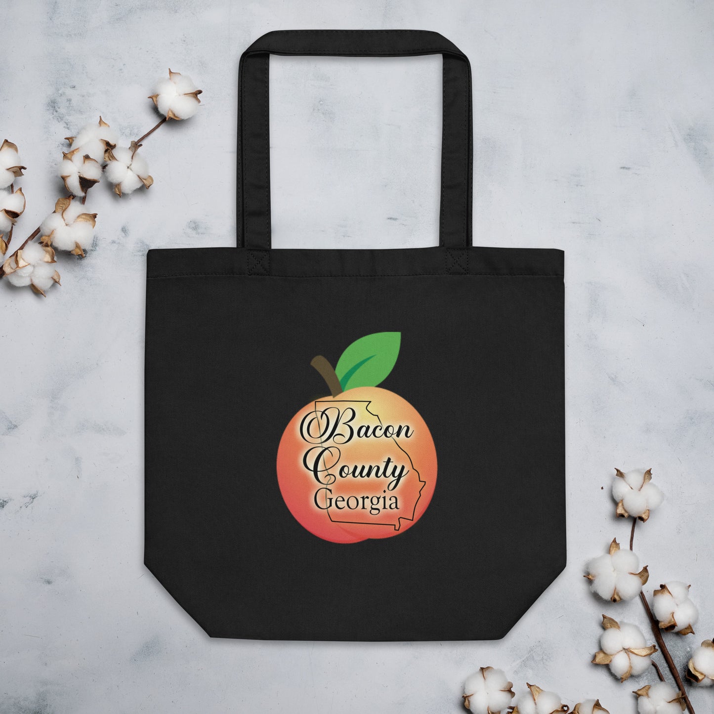 Bacon County Georgia Eco Tote Bag