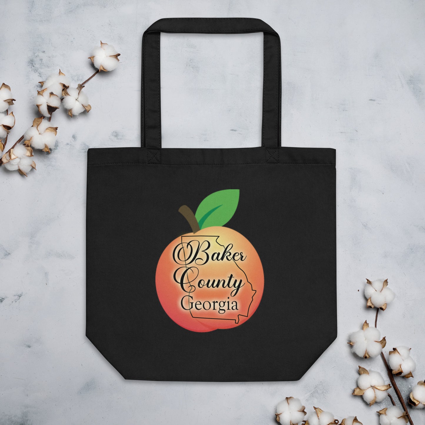 Baker County Georgia Eco Tote Bag