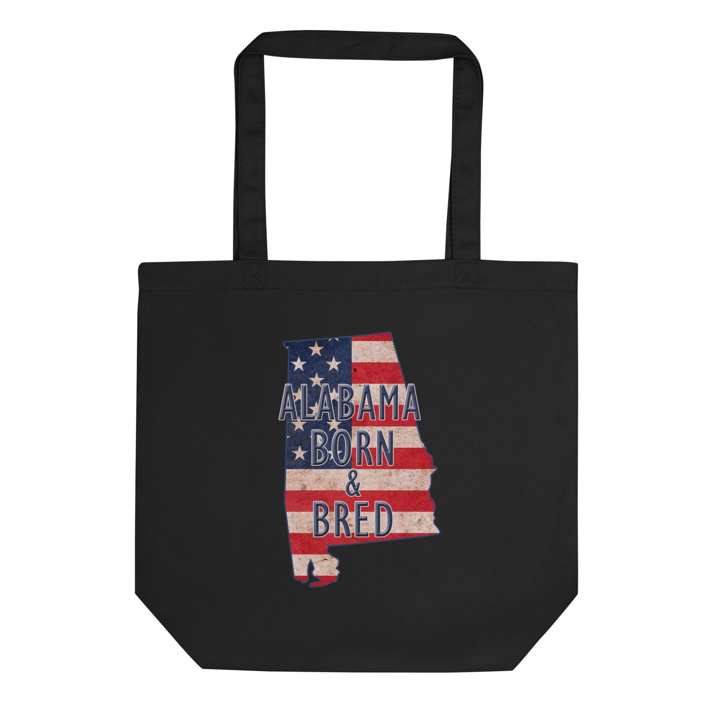 Alabama Born & Bred Eco Tote Bag