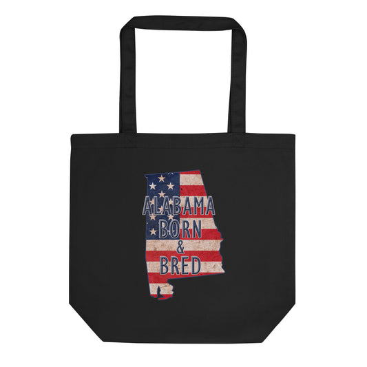 Alabama Born & Bred Eco Tote Bag