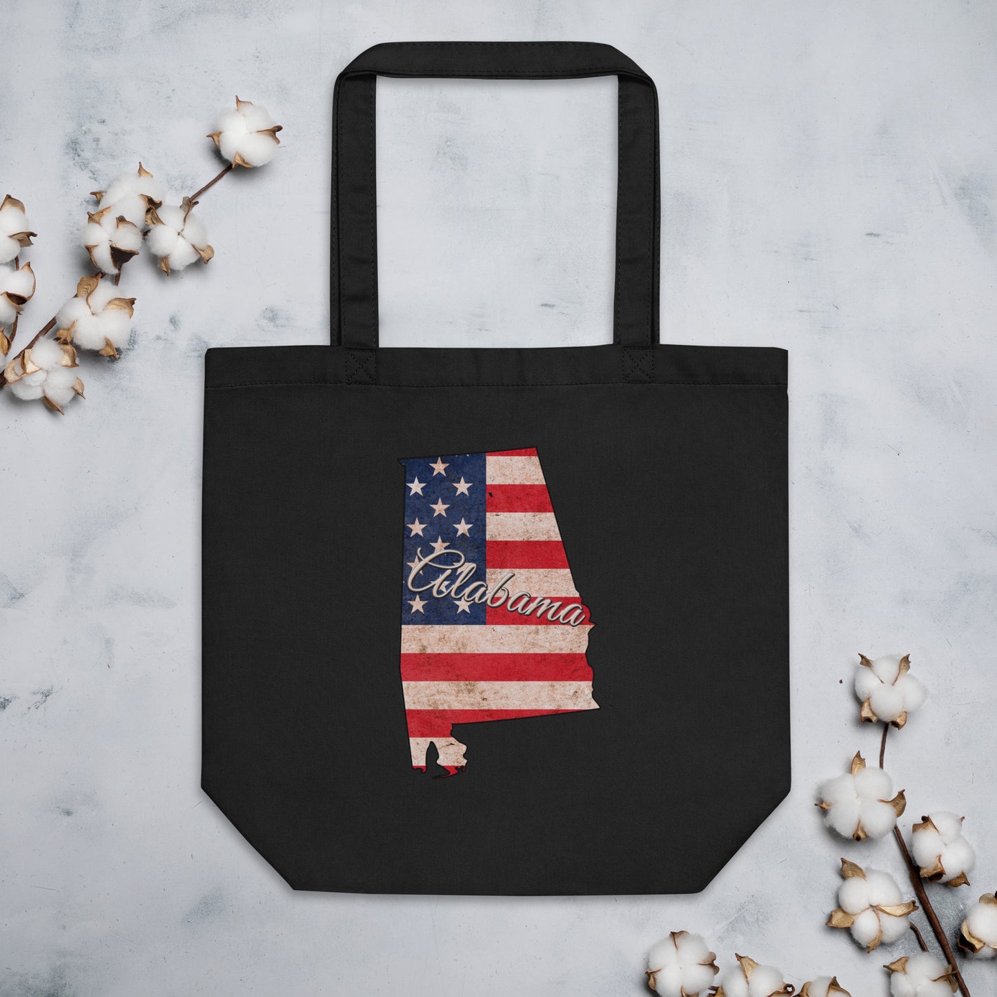 Alabama U.S. Flag Eco Tote Bag