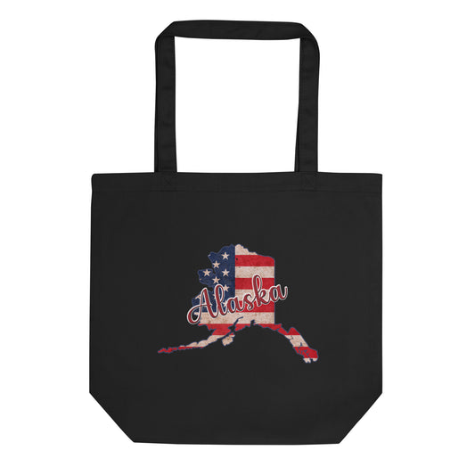 Alaska US Flag Eco Tote Bag