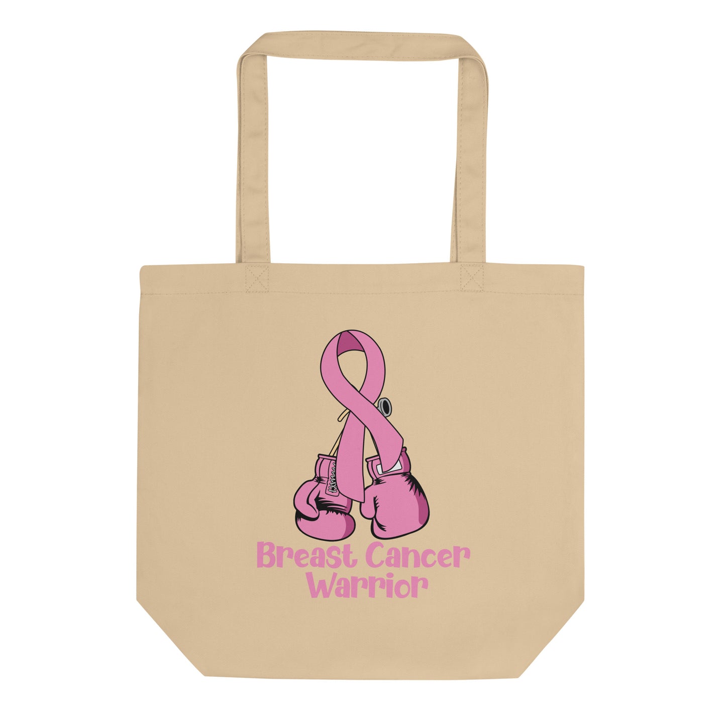 Breast Cancer Warrior Eco Tote Bag