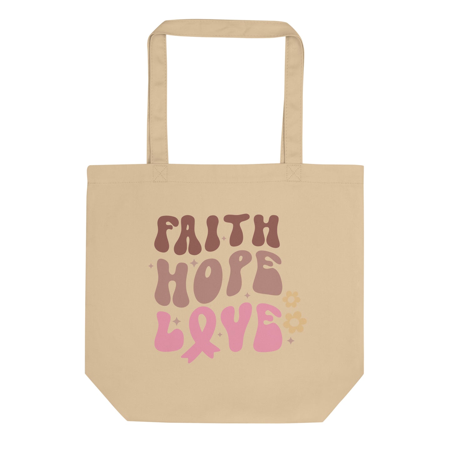 Faith Hope Love Eco Tote Bag