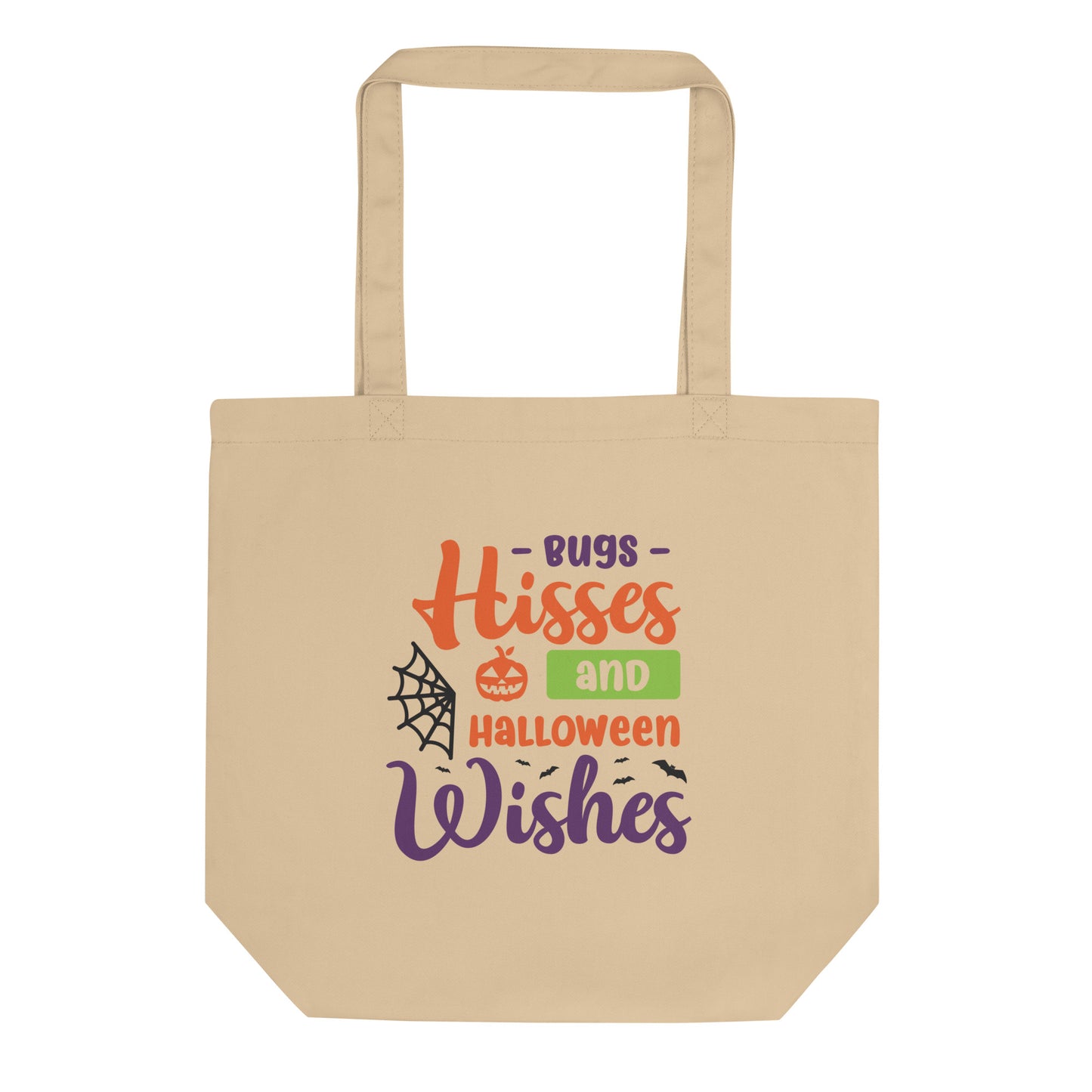 Bugs Hisses and Halloween Wishes Eco Tote Bag