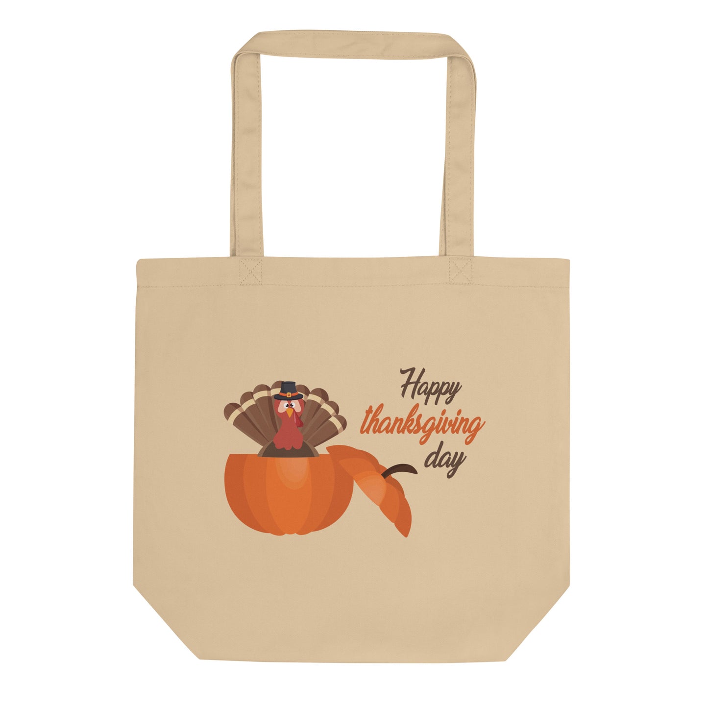Happy Thanksgiving Day Eco Tote Bag