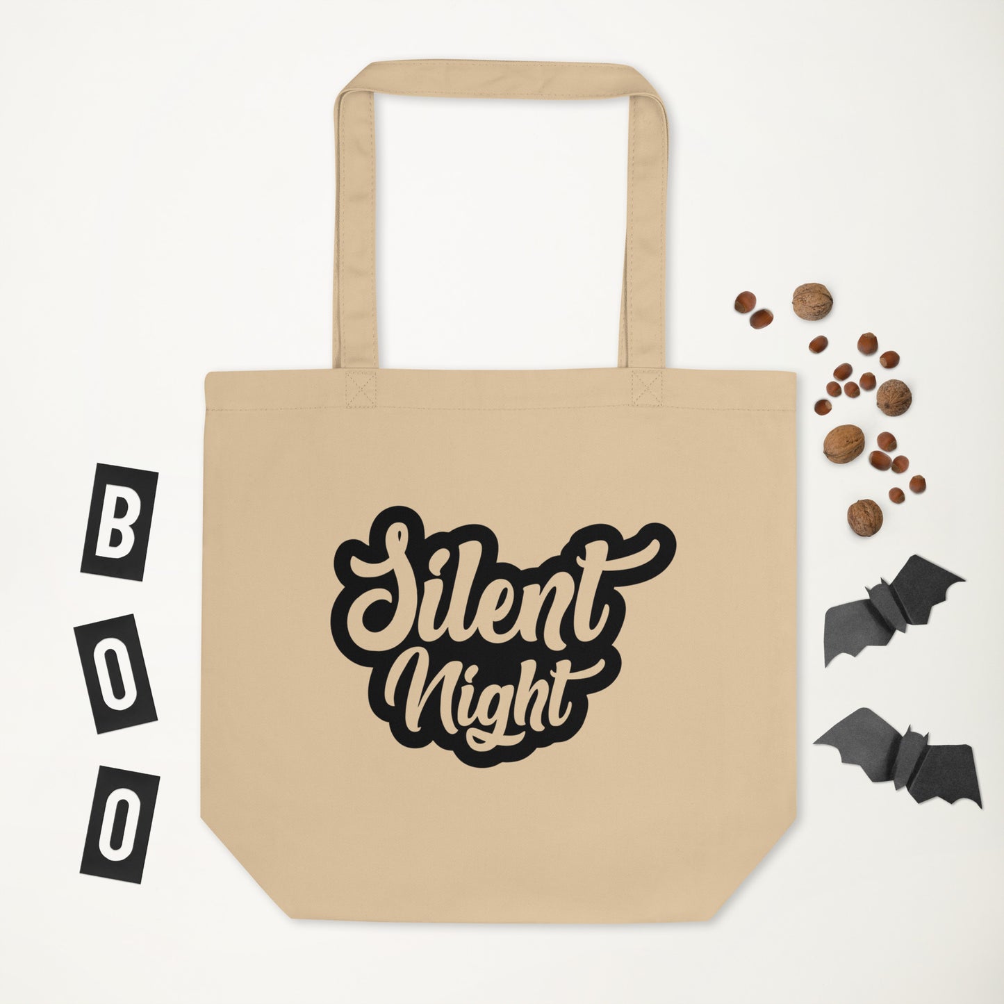 Silent Night Eco Tote Bag