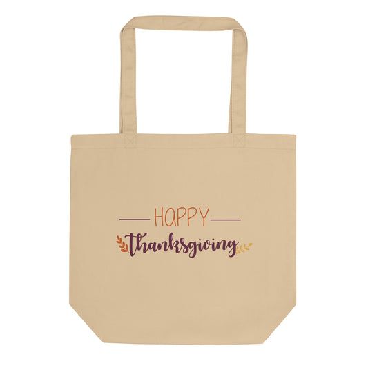 Happy Thanksgiving Eco Tote Bag