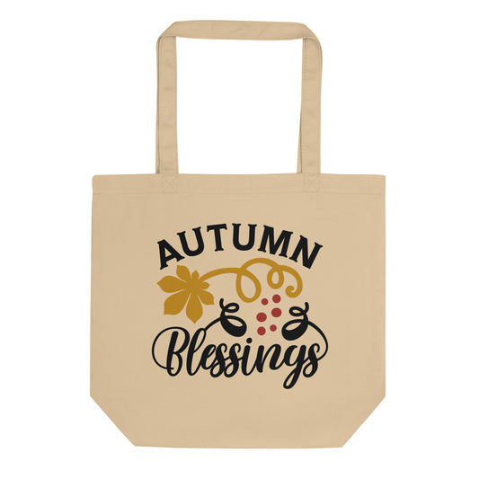 Autumn Blessings Eco Tote Bag