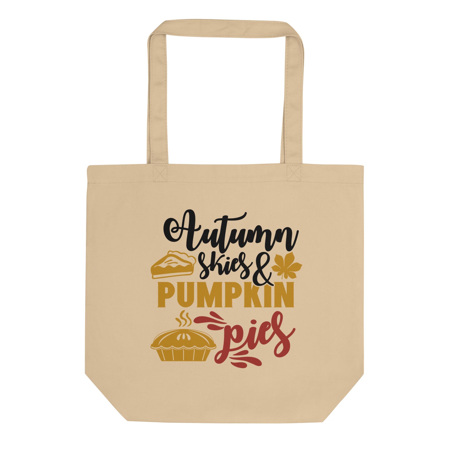 Autumn Skies & Pumpkin Pies Eco Tote Bag