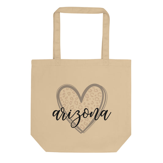 Arizona Heart Eco Tote Bag