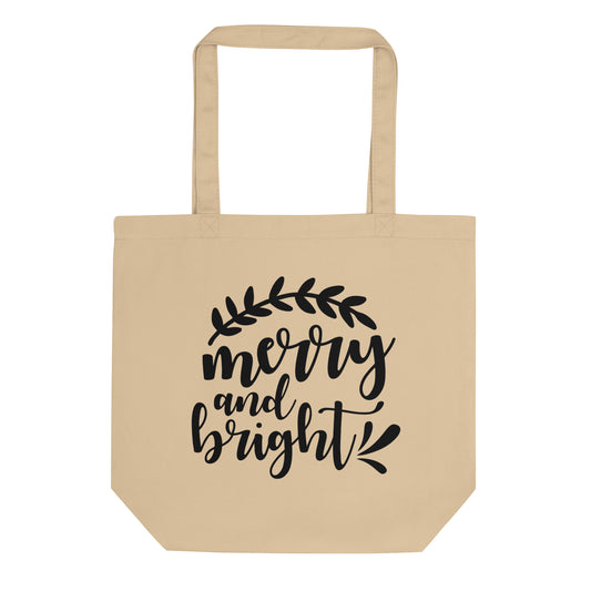 Merry and Bright Eco Tote Bag