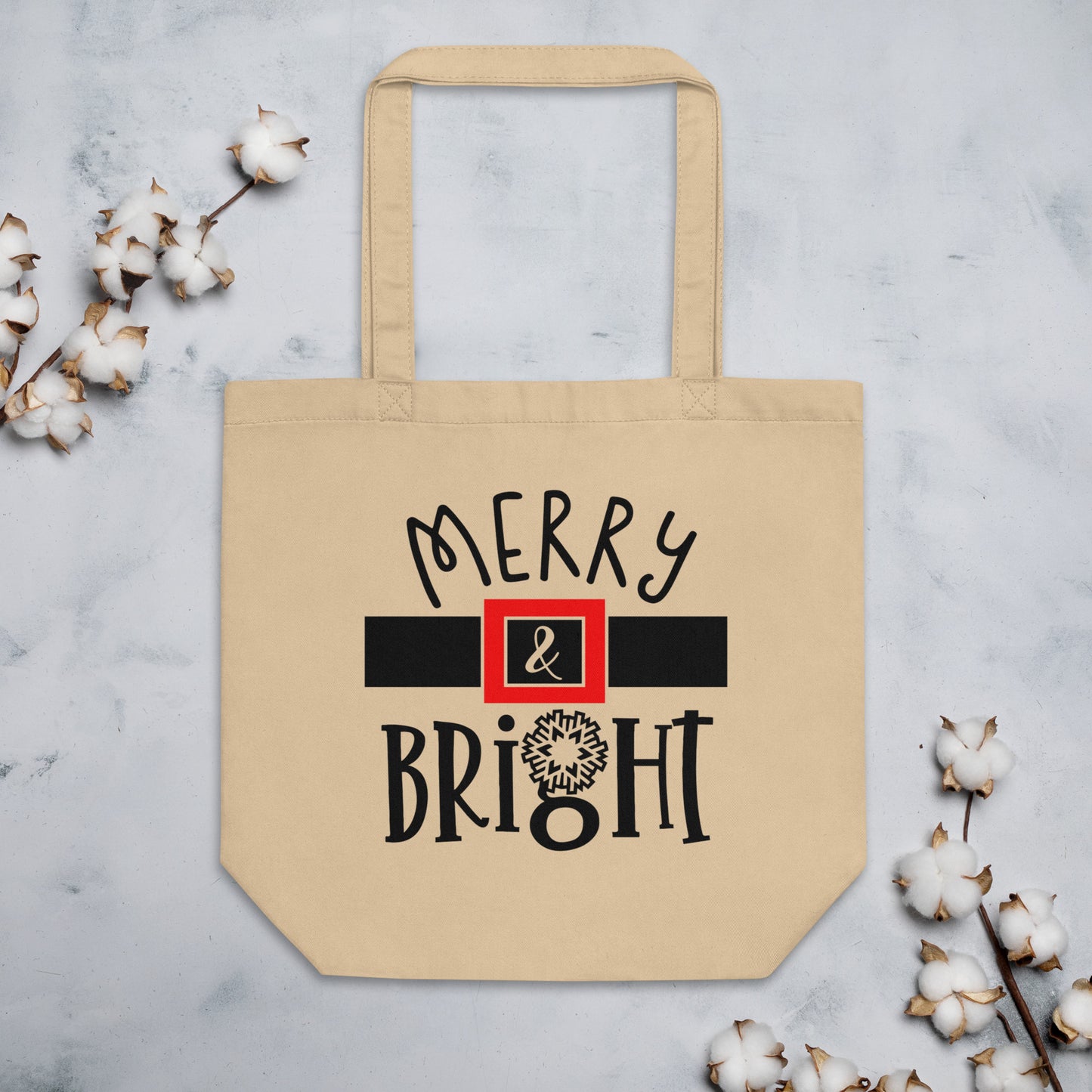 Merry and Bright Eco Tote Bag