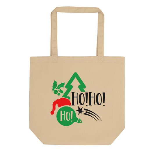 Ho Ho Ho Tote Bag - Christmas Holiday