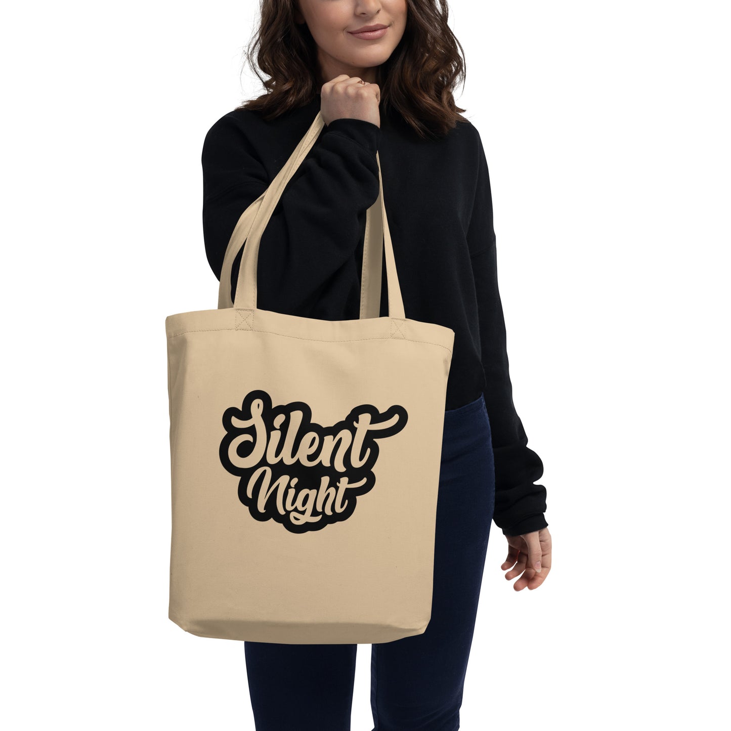 Silent Night Eco Tote Bag