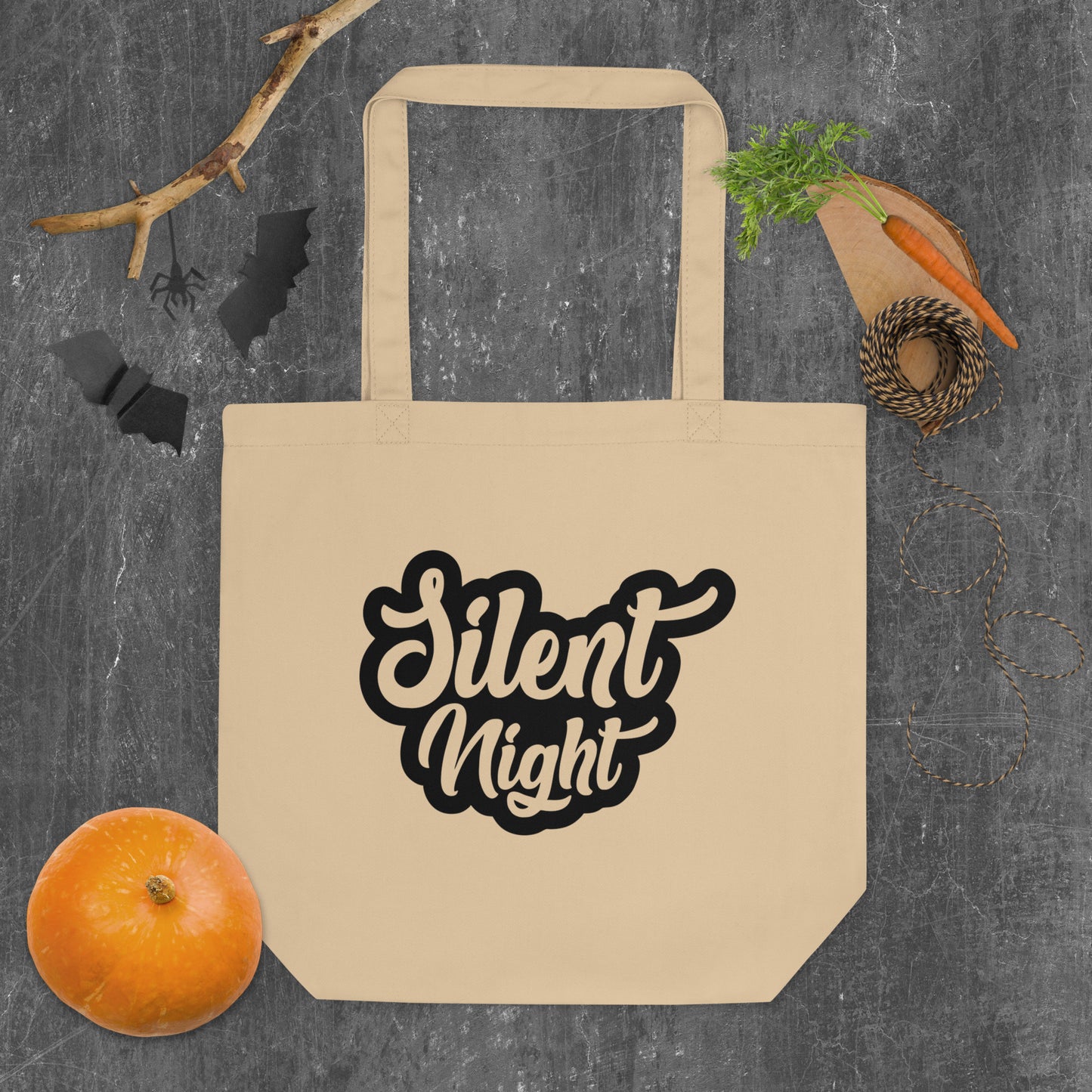 Silent Night Eco Tote Bag