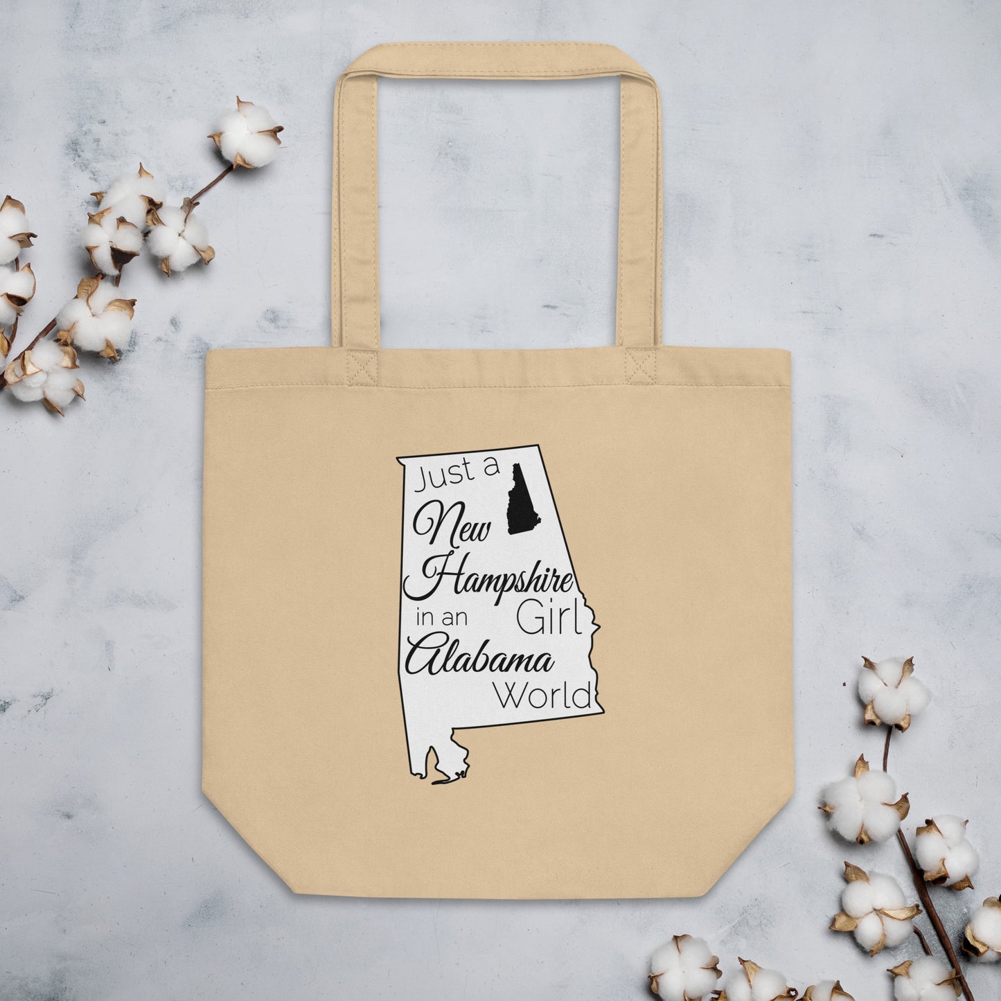 Just a New Hampshire Girl in an Alabama World Eco Tote Bag